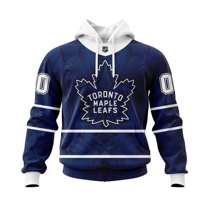 Personalized Toronto Maple Leafs Specialized Native With Samoa Culture Unisex Pullover Hoodie