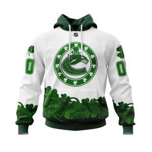 Personalized Vancouver Canucks Happy St Patrick's Day Unisex Pullover Hoodie