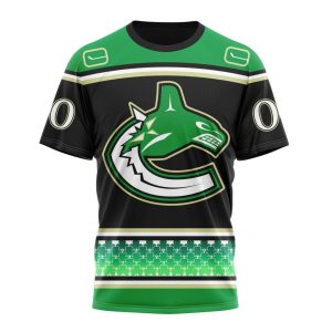 Personalized Vancouver Canucks Specialized Hockey Celebrate St Patrick's Day Unisex Tshirt TS6523