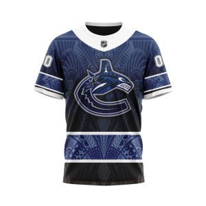 Personalized Vancouver Canucks Specialized Native With Samoa Culture Unisex Tshirt TS6526