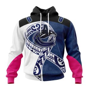 Personalized Vancouver Canucks Specialized Samoa Fights Cancer Unisex Pullover Hoodie