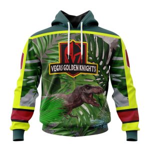 Personalized Vegas Golden Knights Specialized Jersey Hockey For Jurassic World Unisex Pullover Hoodie