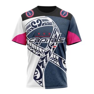 Personalized Washington Capitals Specialized Samoa Fights Cancer Unisex Tshirt TS6543
