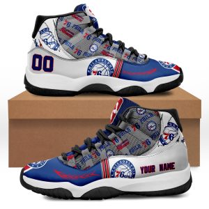 Philadelphia 76ers NBA Playoffs 2023 Air Jordan11 Custom Trending Sneaker Personalized Shoes