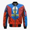 Pittsburgh Steelers Skull Red Blue Bomber Jacket TBJ4752