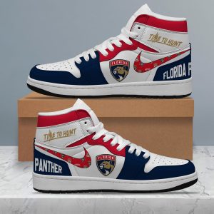 Premium Florida Panthers Shoes AJ1 Nike Sneakers High Top Shoes