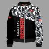 Tampa Bay Buccaneers Camouflage Black Bomber Jacket TBJ4786