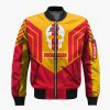 Tampa Bay Buccaneers Skull Red Yellow Bomber Jacket TBJ4794