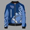 Tennessee Titans Blue Unisex Bomber Jacket TBJ4796
