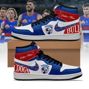 Western Bulldogs AFL Personalized AJ1 Nike Sneakers High Top Shoes