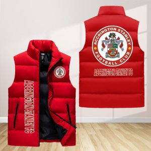 Accrington Stanley Sleeveless Down Jacket Sleeveless Vest