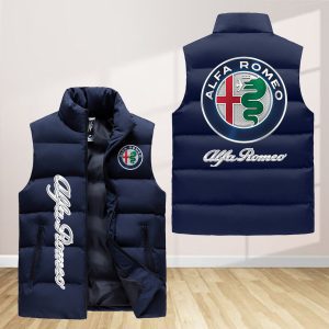 Alfa Romeo Sleeveless Down Jacket Sleeveless Vest