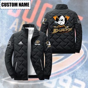 Anaheim Ducks Padded Jacket Stand Collar Coats