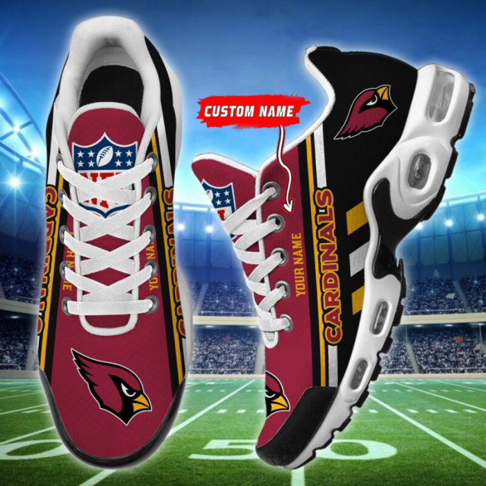 Arizona Cardinals Custom Name NFL Air Max Plus TN Monster Shoes TN1036