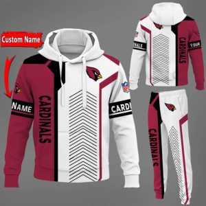 Arizona Cardinals NFL Premium Sport 3D Hoodie & Jogger Personalized Name CHJ1570