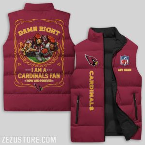 Arizona Cardinals NFL Sleeveless Down Jacket Sleeveless Vest