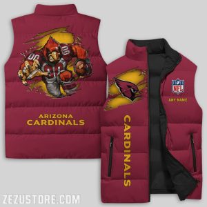 Arizona Cardinals NFL Sleeveless Down Jacket Sleeveless Vest