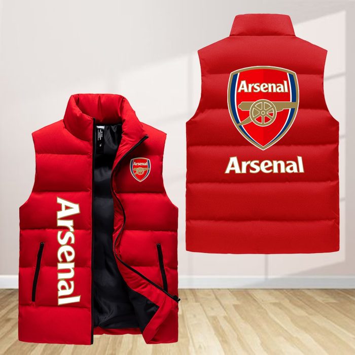 Arsenal F.C. Sleeveless Down Jacket Sleeveless Vest