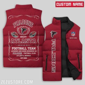 Atlanta Falcons NFL Sleeveless Down Jacket Sleeveless Vest