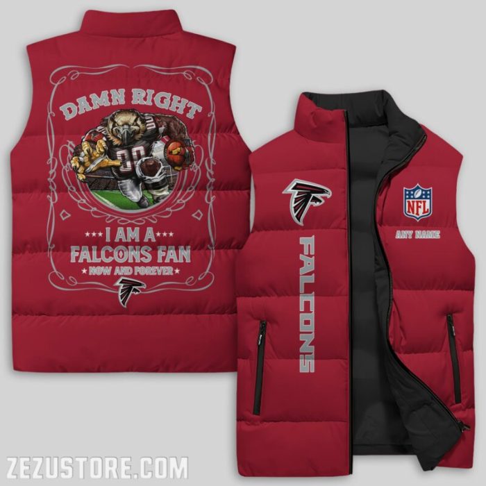 Atlanta Falcons NFL Sleeveless Down Jacket Sleeveless Vest