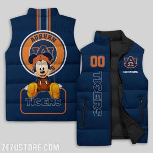 Auburn Tigers NCAA Sleeveless Down Jacket Sleeveless Vest