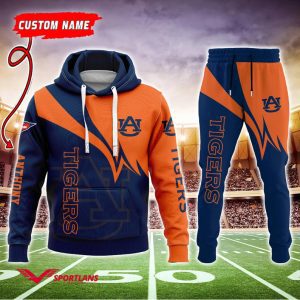 Auburn Tigers Ncaa Combo Hoodie And Joggers Gift For Fans CHJ899