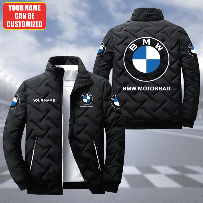 BMW Motorrad Padded Jacket Stand Collar Coats