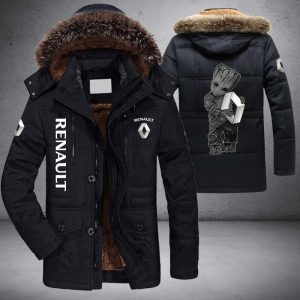 Baby Groot Renault Parka Jacket Fleece Coat Winter PJF1017
