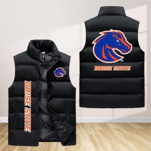 Boise State Broncos Sleeveless Down Jacket Sleeveless Vest