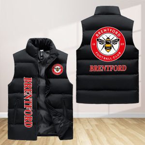 Brentford Fc Sleeveless Down Jacket Sleeveless Vest