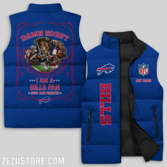 Buffalo Bills NFL Sleeveless Down Jacket Sleeveless Vest