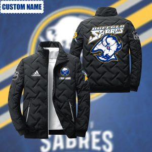 Buffalo Sabres Padded Jacket Stand Collar Coats