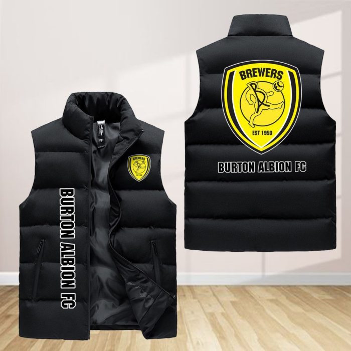 Burton Albion F.C Sleeveless Down Jacket Sleeveless Vest