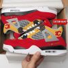 Calgary Flames NHL Premium Jordan 4 Sneaker Personalized Name Shoes JD4648