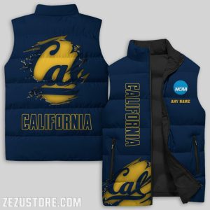 California Golden Bears NCAA Sleeveless Down Jacket Sleeveless Vest