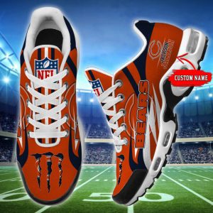 Chicago Bears NFL Custom Name Monster Air Max Plus TN Sport Shoes TN1264