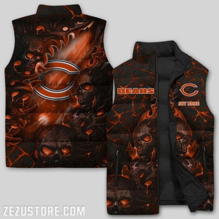 Chicago Bears NFL Sleeveless Down Jacket Sleeveless Vest