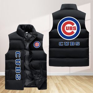 Chicago Cubs Sleeveless Down Jacket Sleeveless Vest