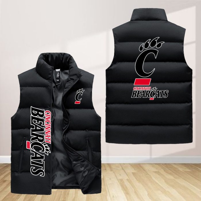 Cincinnati Bearcats Sleeveless Down Jacket Sleeveless Vest