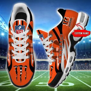 Cincinnati Bengals NFL Custom Name Monster Air Max Plus TN Sport Shoes TN1265