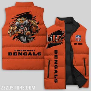 Cincinnati Bengals NFL Sleeveless Down Jacket Sleeveless Vest