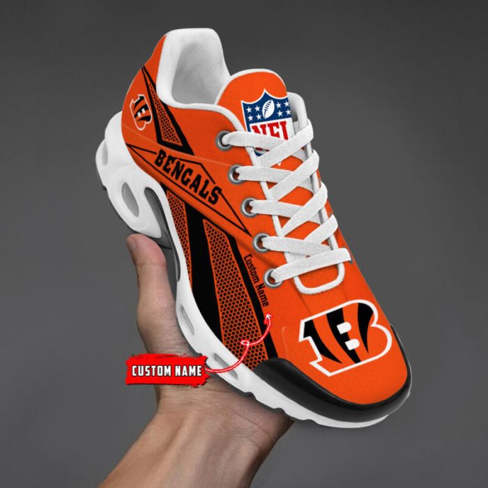 Cincinnati Bengals Personalized Premium NFL Air Max Plus TN Sport Shoes TN1612