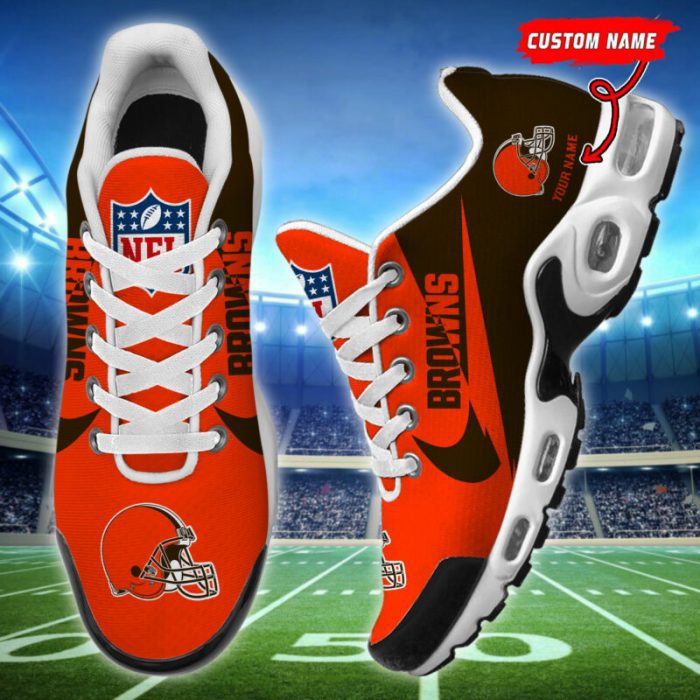 Cleveland Browns NFL Air Max Plus TN Sport Shoes TN1330