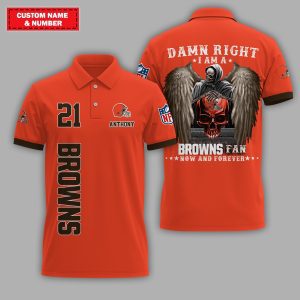 Cleveland Browns NFL Gifts For Fans Premium Polo Shirt PLS4785