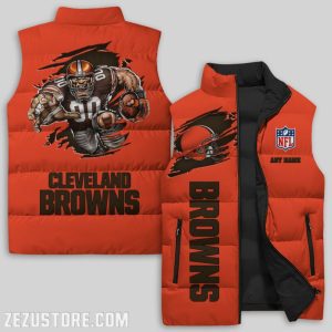 Cleveland Browns NFL Sleeveless Down Jacket Sleeveless Vest