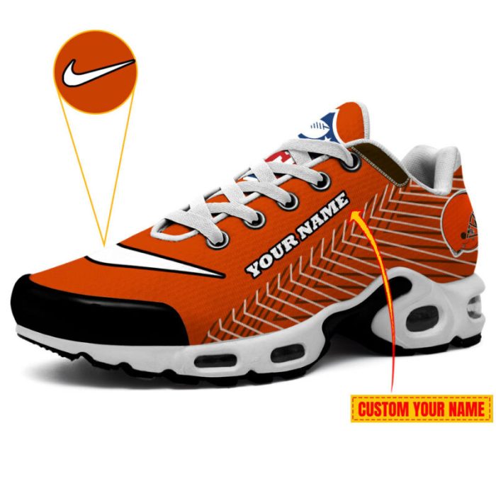 Cleveland Browns Personalized Air Max Plus TN Shoes Nike x NFL TN1645