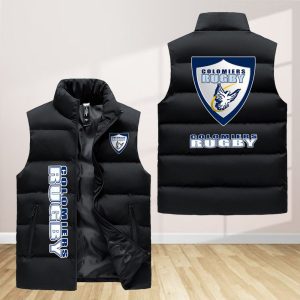 Colomiers Rugby Sleeveless Down Jacket Sleeveless Vest
