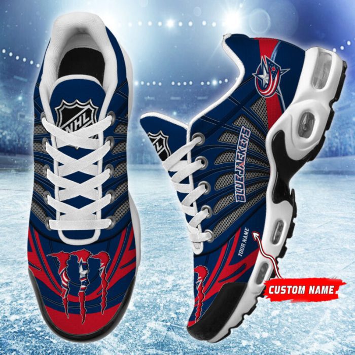 Columbus Blue Jackets NHL Personalized Air Max Plus TN Shoes  TN1553