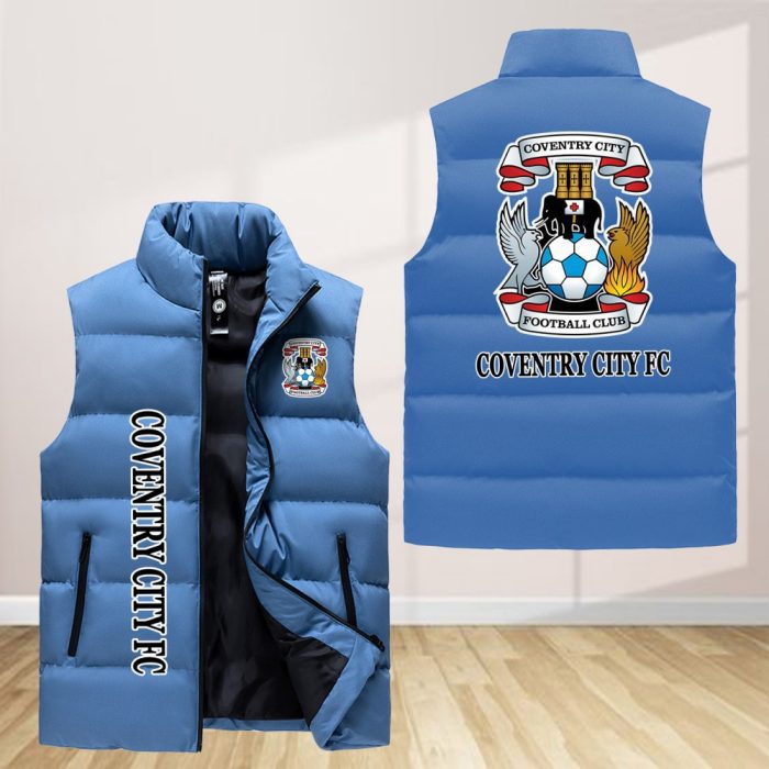 Coventry City F.C Sleeveless Down Jacket Sleeveless Vest