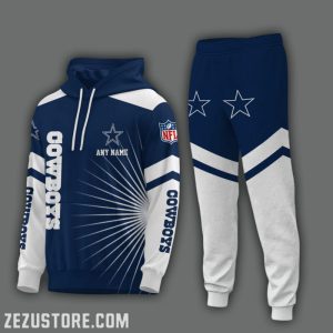 Dallas Cowboys NFL Premium Sport 3D Hoodie & Jogger Personalized Name CHJ1546